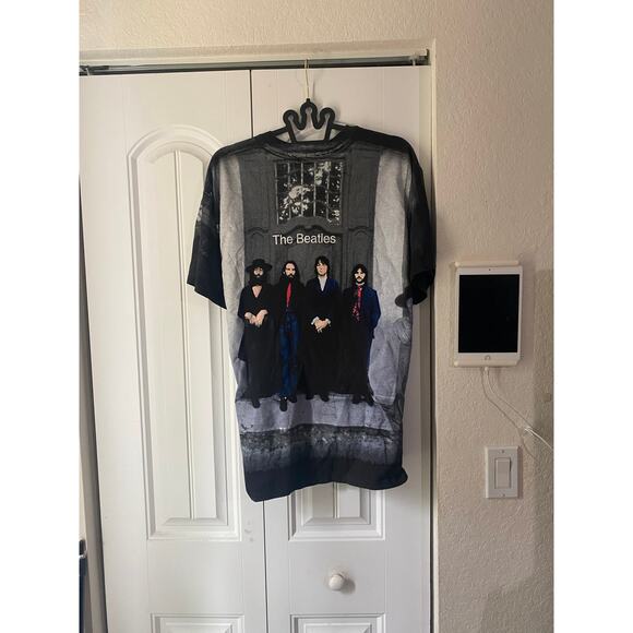 90’s Vintage Single Stitch The Beatles AOP Shirt - Picture 4 of 6